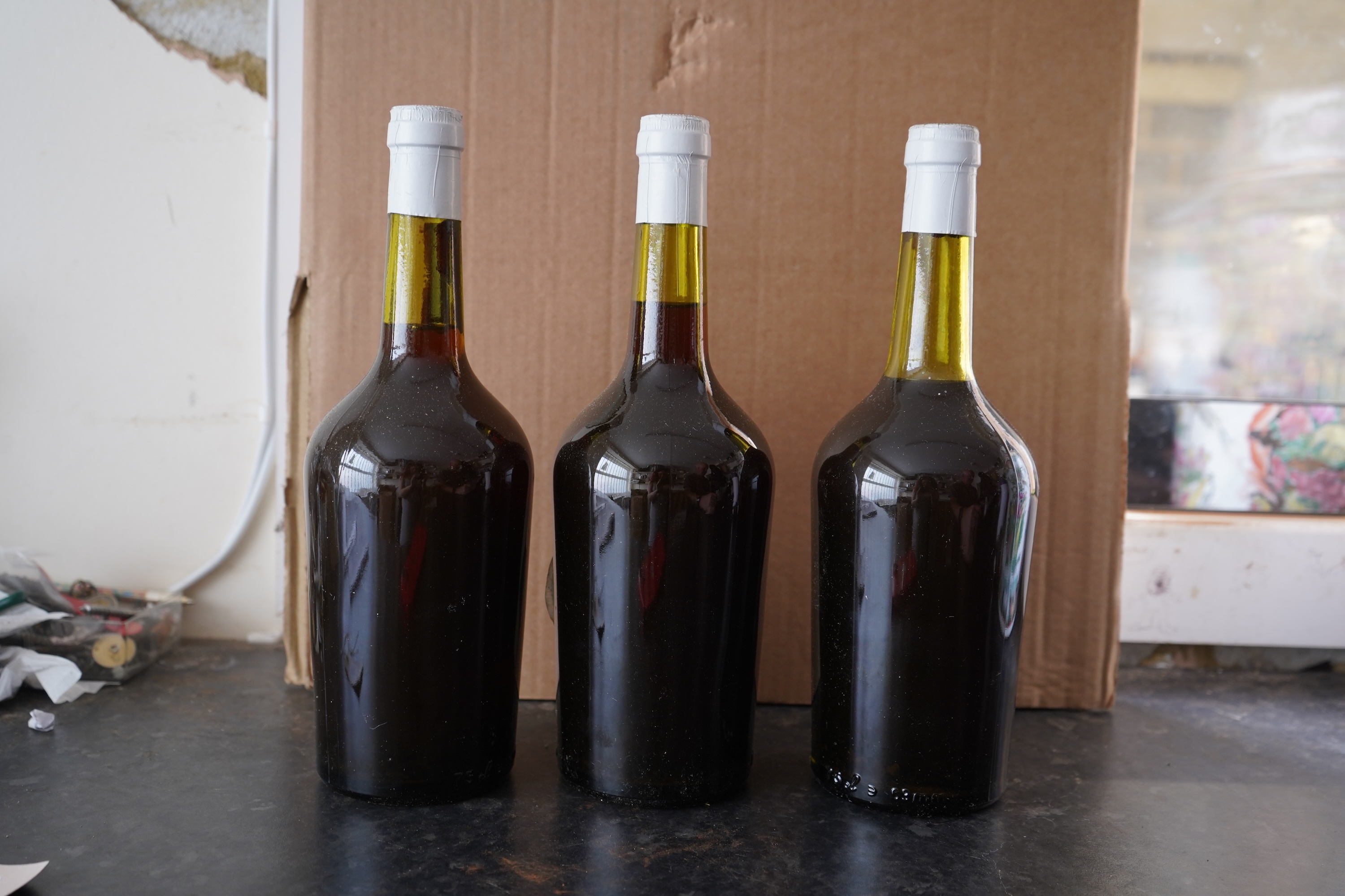 Fourteen bottles of 1981 Domaine de Pont Royal Recolte.